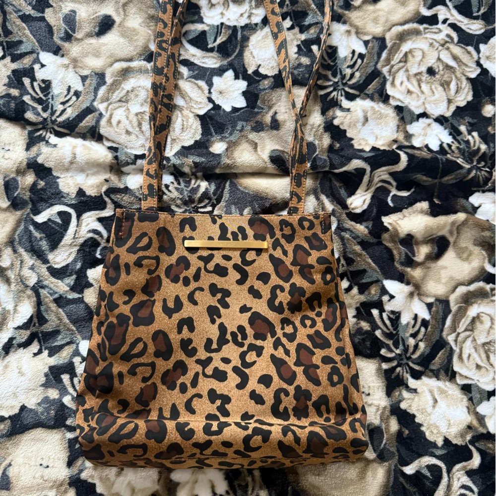 nine west Leopard Print Tote Bag